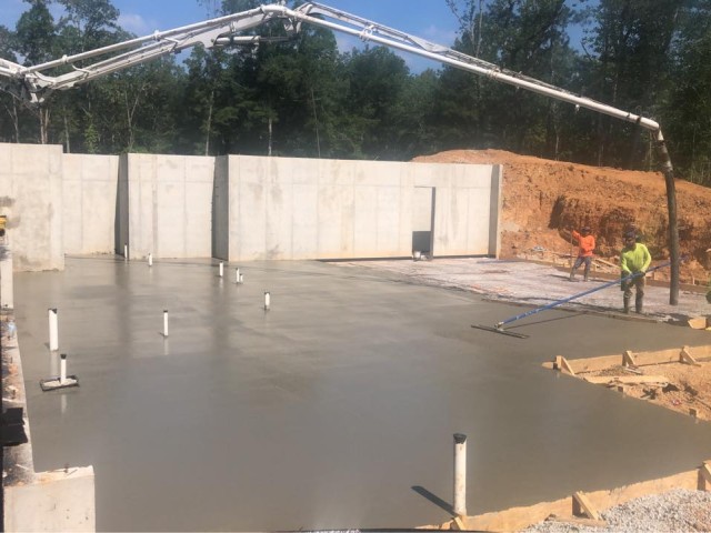 Concrete Slab Project in Birmingham, AL