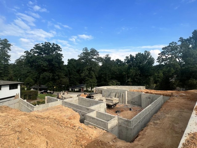 4000 sqft Wall Project on Mountain Brook