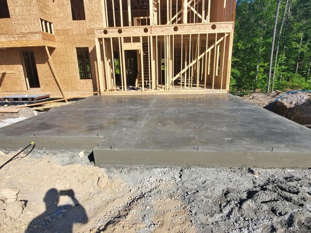Superior Concrete Slab in Liberty Park